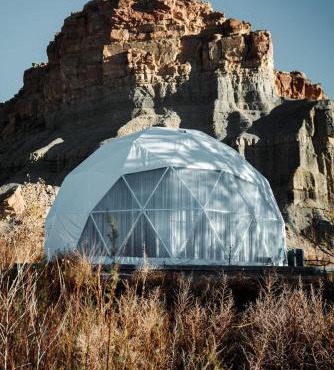 Experience Luxury Underneath the Stars: Geodesic Dome Near Capitol Reef National Park, UT