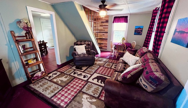 Experience the ADK’s @ Caroga Lake rustic camp-beach, golf, hike, concerts, bike