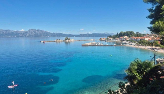 Experience the breathtaking views of Mediterranean greenery and the majestic sea