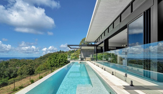 Experience unparalleled luxury at this modern architectural masterpiece.