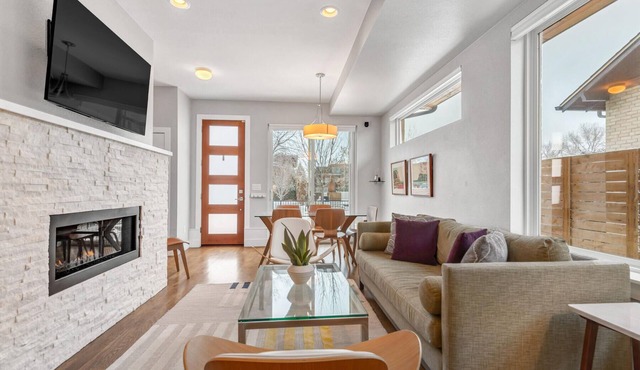 Exquisite Luxury Cherry Creek Mid Century Modern Townhouse with Rooftop Deck!