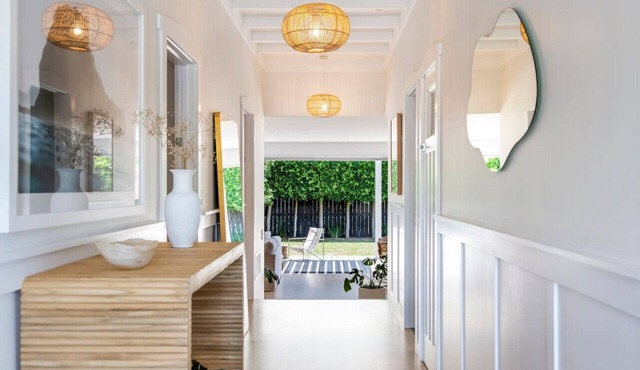 Exquisite luxury home with outdoor entertaining space and spa