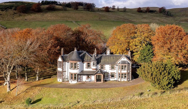 Exquisite Scottish baronial mansion in the foothills to the Scottish Cairngorms