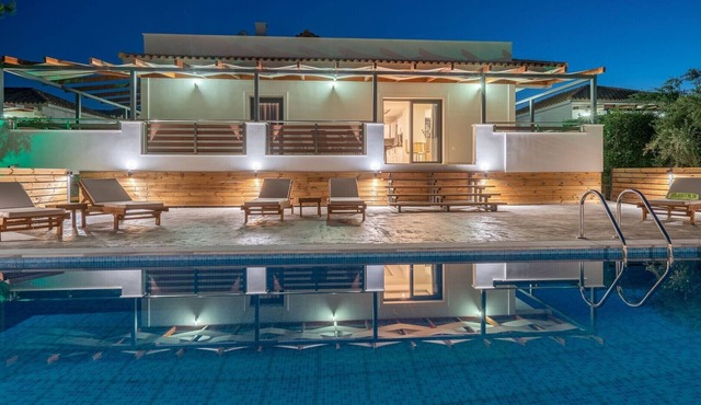 Exquisite Zante Villa | Villa Chloe | 4 Bedroom | Private Pool | Short Drive To The Beach | Galaro