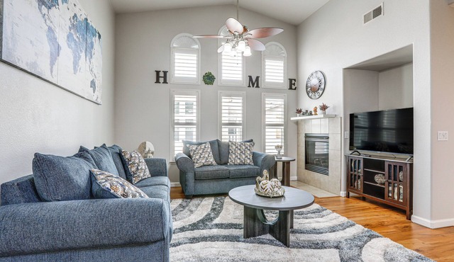 Extended-Stay Ready! Elk Grove Unit w/Pool Access