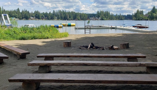 Extra Large Waterfront Summer Camp with Lodge and Cabins