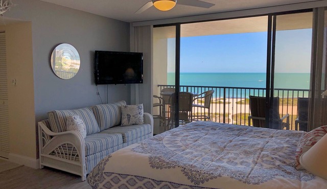 Extraordinary 9th Floor Beachfront Views on Sand Key! Heated Pool & Hot Tub!