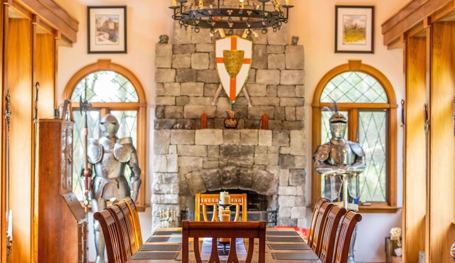 Extraordinary Medieval Castle w/Life Size Dragons!