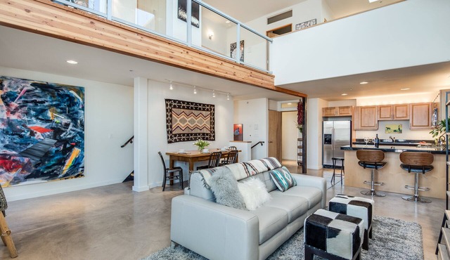 Eye Candy Loft | Modern Santa Fe Loft | Railyard District