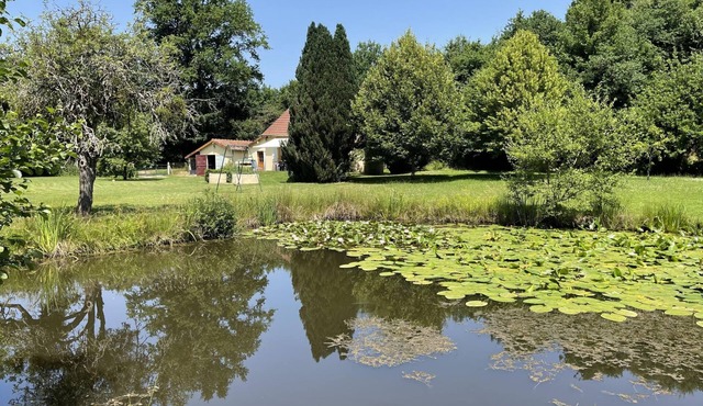 für 6 Pers. mit eigenem Teich by Interhome