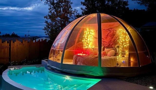 "F"anny Wigwam 26m2 and 50m2 relaxation area