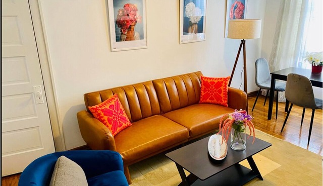 F Large well decorated apt , center of Short North ,steps from Convention center