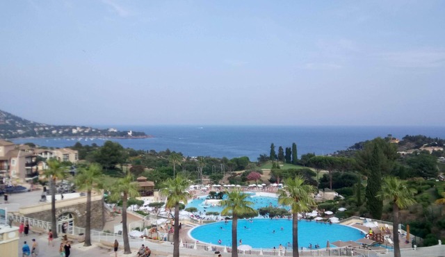 ☀️F2 3 * ST RAPHAEL Cap Esterel 5 px Sea View clim beach & pools 5 min