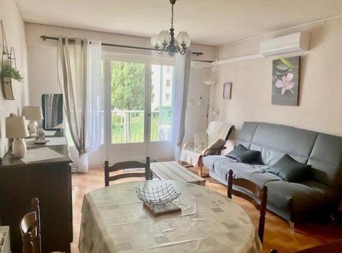 F2 Climatisé avec Garage, Animaux Bienvenus, Amélie-les-Bains - FR-1-703-179
