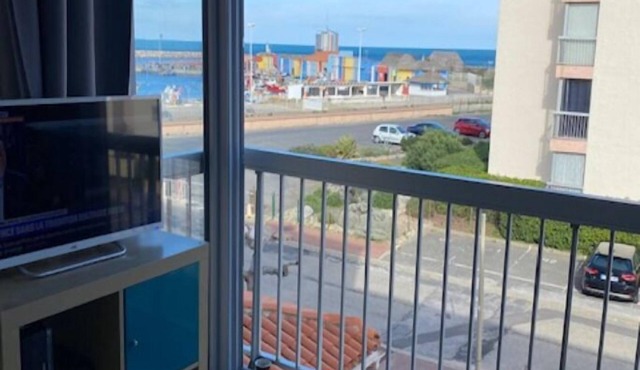 F2 in PORT-BARCARES - Direct access beach and fishing ports and pleasure WIFI