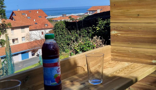 F3 apartment, exotic garden, walking distance to beach, 3-star rating