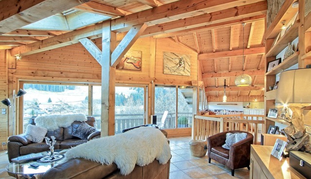 Fabulous Alpine Living Nr. Morzine With Jacuzzi/sauna and Spectacular Views