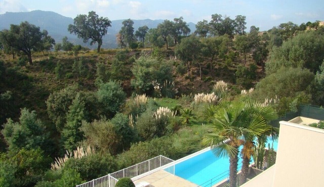 Fabulous apartment, pool, panoramic view, near Cannes, golf, beach