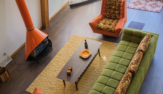 Fabulous Funky Refurbished 70's Retro Lakefront Home -