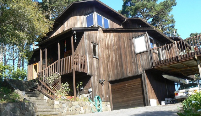 Fabulous home in Inverness with sweeping Tomales Bay views