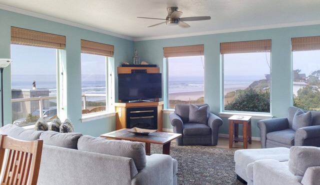 Fabulous Ocean Views! Miles of Sandy Beach! Dog Friendly! Shared Private Beach Access!
