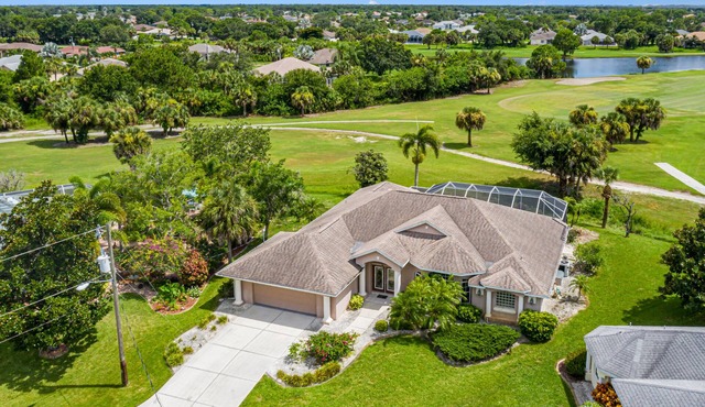 Fabulous private villa with superb south-facing golf course views