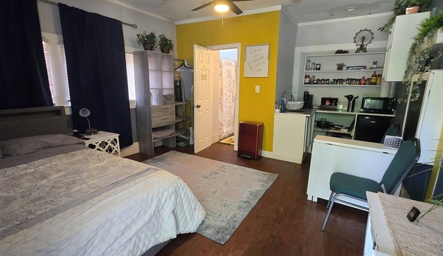 Fabulous studio Apartment few blocks from UNT. Centrally located