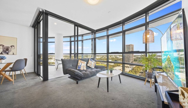 Fabulous view apartment in Sydney Olympic Park