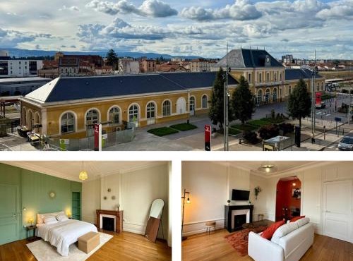 Face gare - Appart Haussmannien