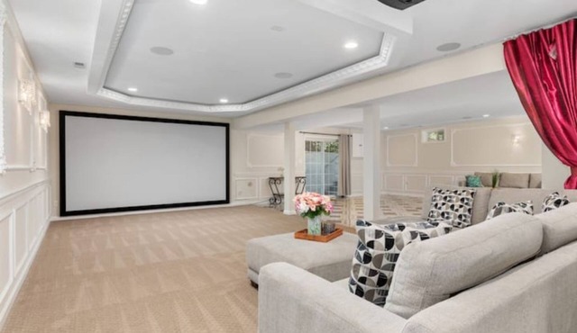 Fairfax-GMU 2BR Retreat - Fire Pit & Wooded Views Lower Level