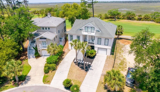 Fairway to Heaven | Luxurious 6-BR Fripp Island Home with Marsh Views, Golf, Pools, and More!