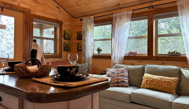 Falcons Nest cabin with AC and WiFi in enchanting Calhoun TN