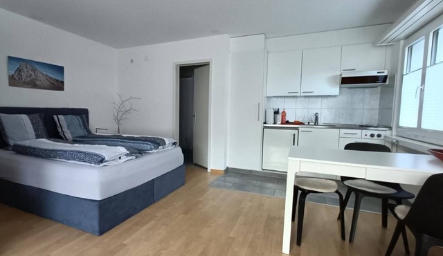 Falknis holiday flat in Maienfeld with mountain views