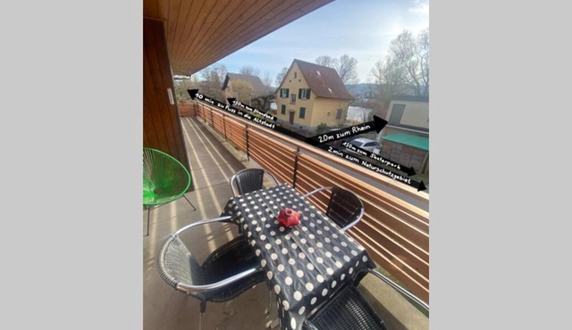 Familien-Haus, Garten, Feuerstelle mit Grill, 50m zum Rhein