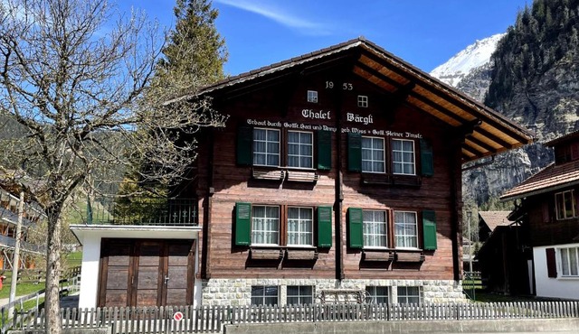 Familienferien im Chalet Bärgli Kandersteg