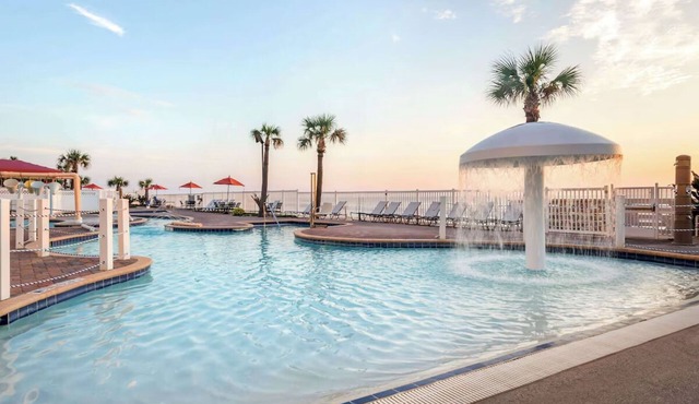 Family 2BR Suite w/Balcony l Indoor & Outdoor Pool, Beach Walks Near Boardwalk