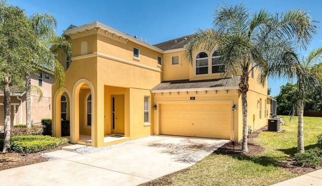 Family 6BR Resort Villa | Pool & Spa near Disney