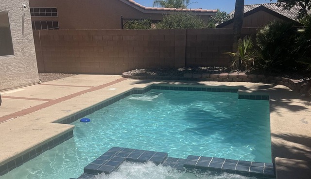 Family and pet friendly pool house