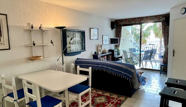 Family apartment 2 rooms, near beach, garage, balcony - Argelès-sur-Mer
