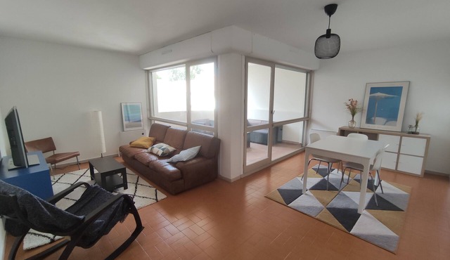 Family apartment for 10 people with balcony