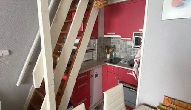 Family apartment for 6, direct slope access, balcony, parking, elevator