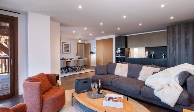 Family Apartment in Courchevel for 8 People
