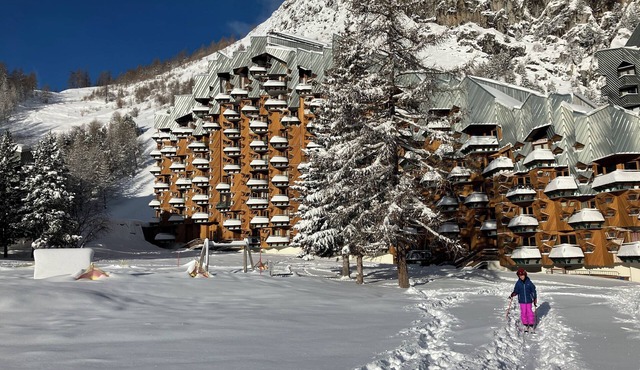 Family apartment on the slopes in val d'isere