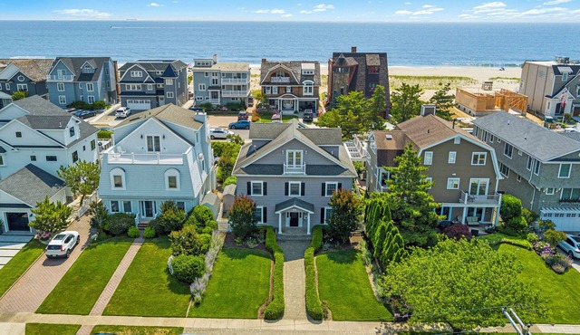 Family Beach House Steps from Ocean in Lovely Sea Girt NJ