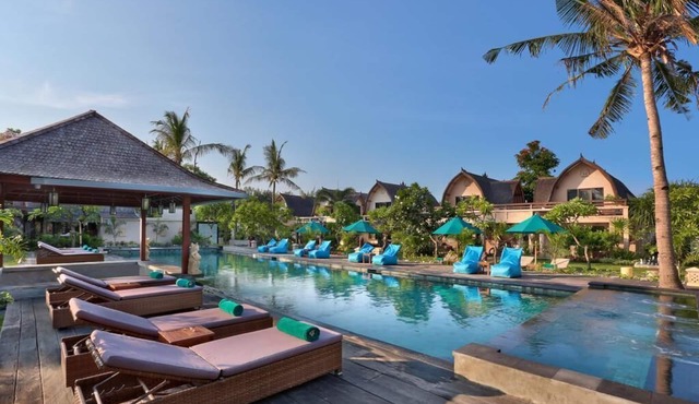 Family Bungalow Near Beach in Gili Trawangan Lombok