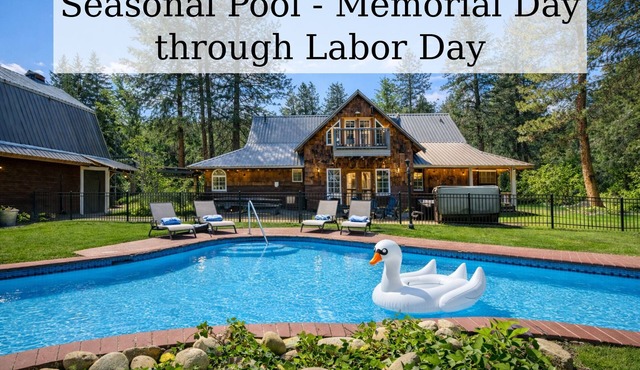 Family Cabin-Seasonal Pool, Hot Tub, WI-FI, Grill