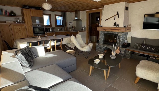 Family Chalet au to 12 pers./ La Plagne Soleil alt. 2050m/ski-in/ski-out