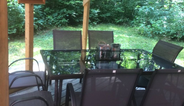 Family cottage by river pet friendly sleeps 7, 3 waterfalls and hiking trails