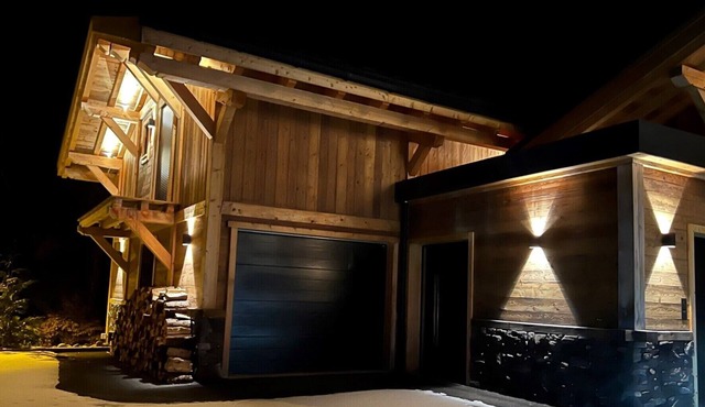 Family cottage, luxury, facing Montblanc, resorts 5 minutes