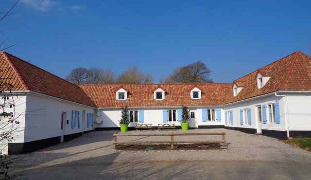 Family farmhouse sleeps up to 14 guests.